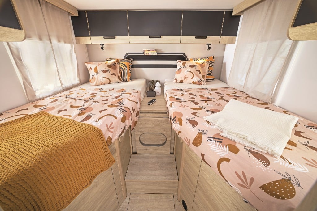 Chausson 797 Einzelbetten im Heck