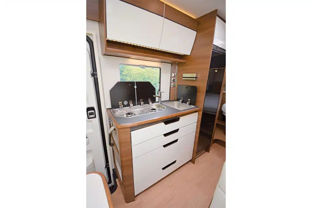 Küchenmodul im Wohnmobil