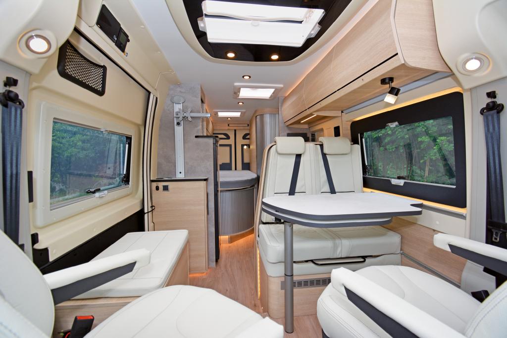 Wohnraum im Campervan