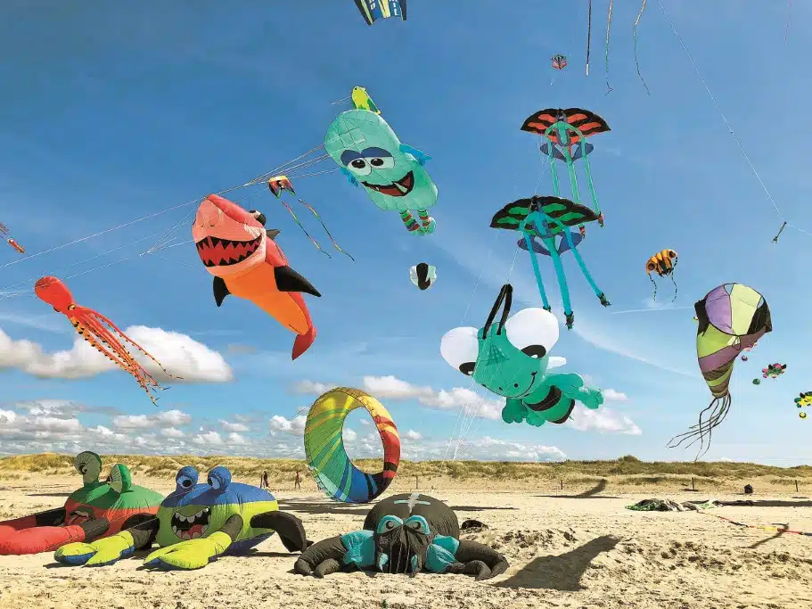 Drachfest am Ordinger Strand in St. Peter-Ording