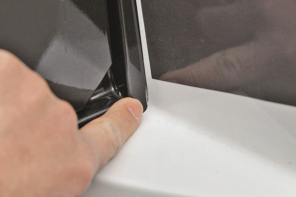 Die Fender ohne Dichtnaht