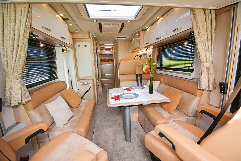 Wohnraum im Reisemobil