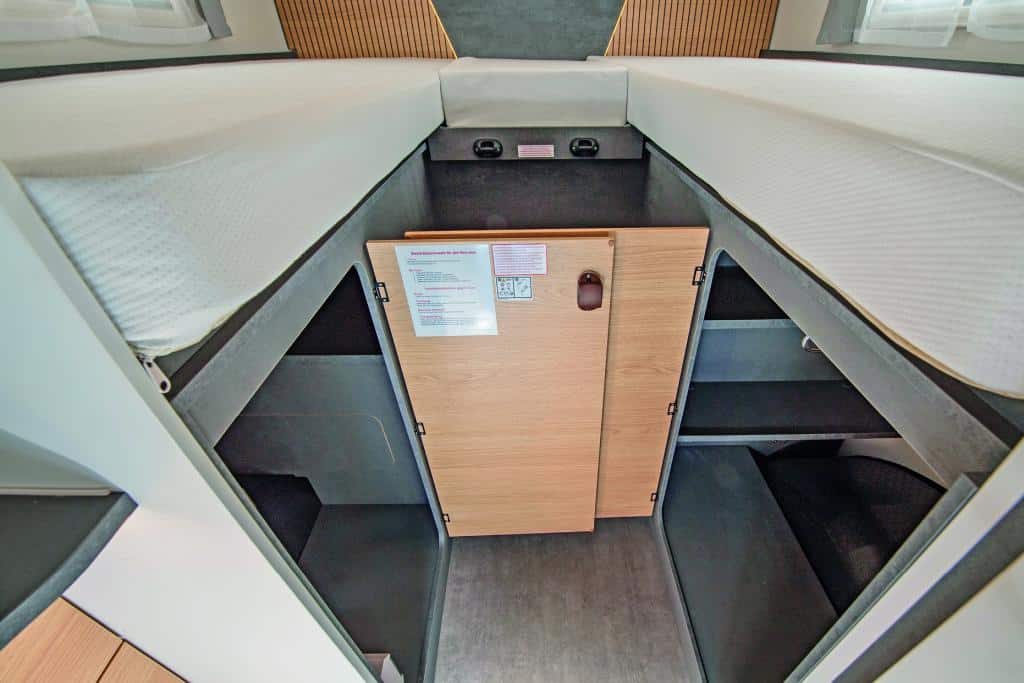 Bettenerweiterung im Wohnmobil