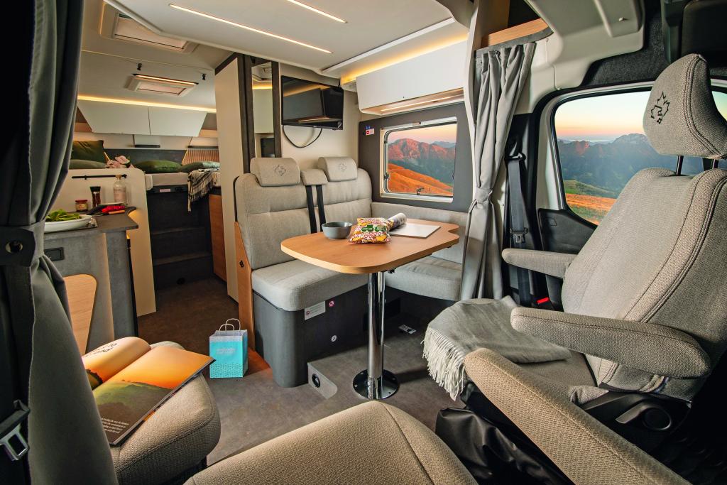 Innenraum im Wohnmobil