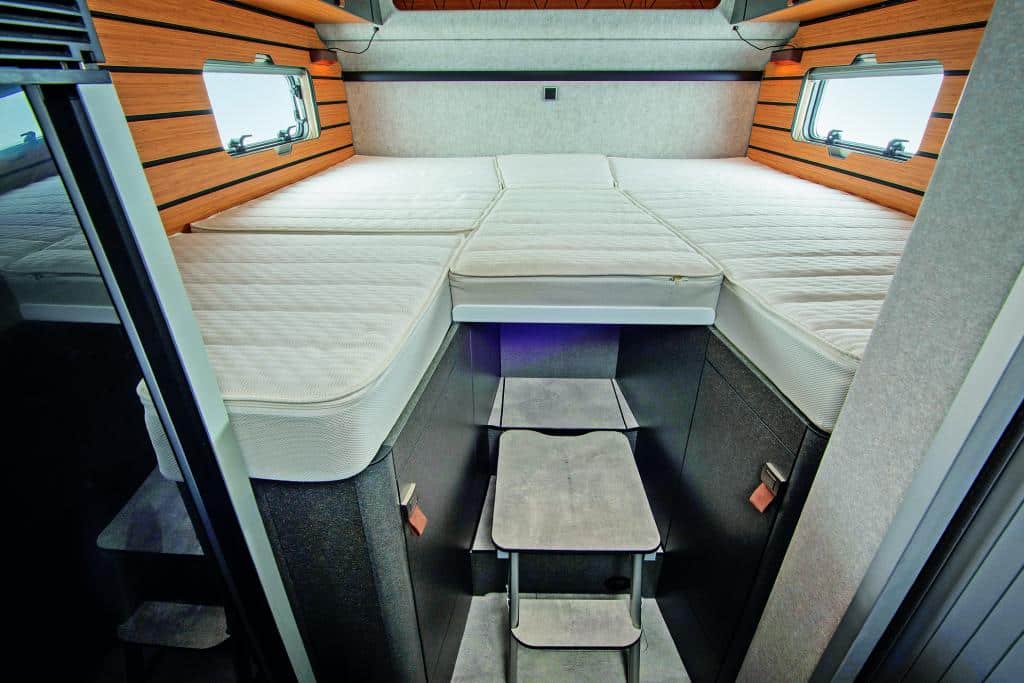 Betten im Wohnmobil