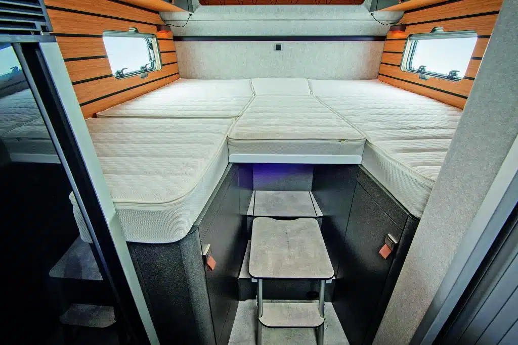 Betten im Wohnmobil