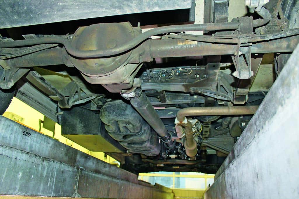 Antriebsstrang am Wohnmobil