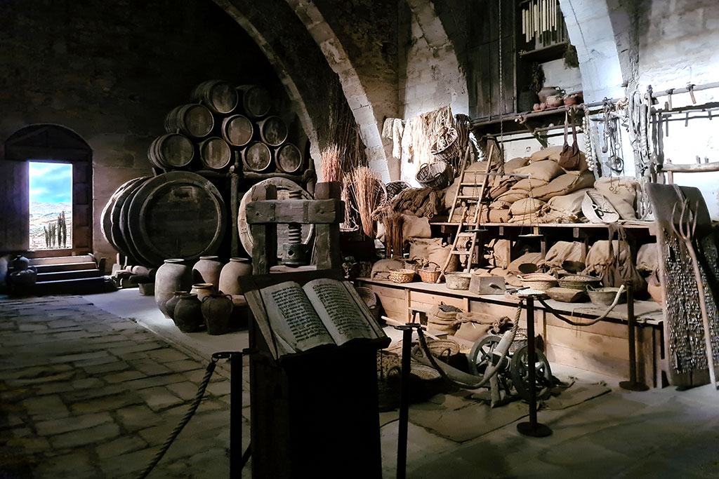 Nachstellung des Klosterlebens