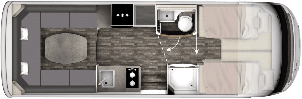 Grundriss-Variante Frankia Platin pure final edition i7400