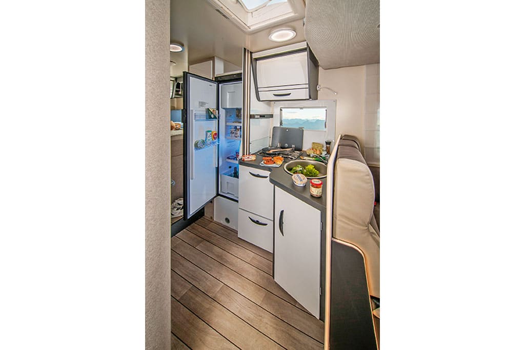 Küche im Wohnmobil