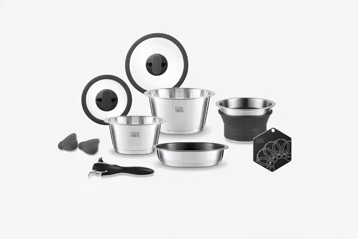 Produktabbildung: nesto 10-tlg. Set inkl. Seiher Ø 20 cm
